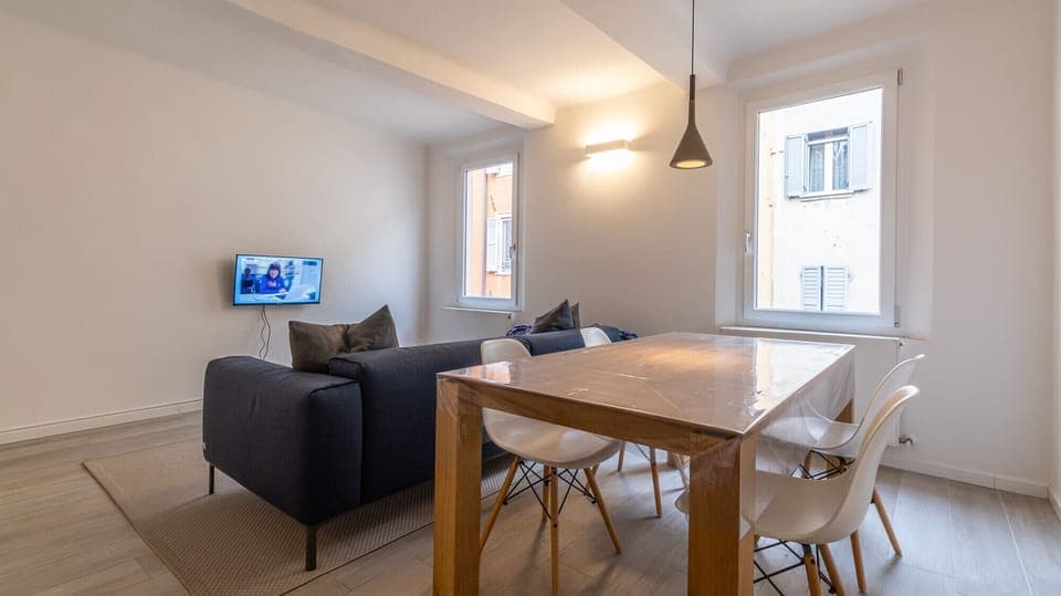 large and bright living room