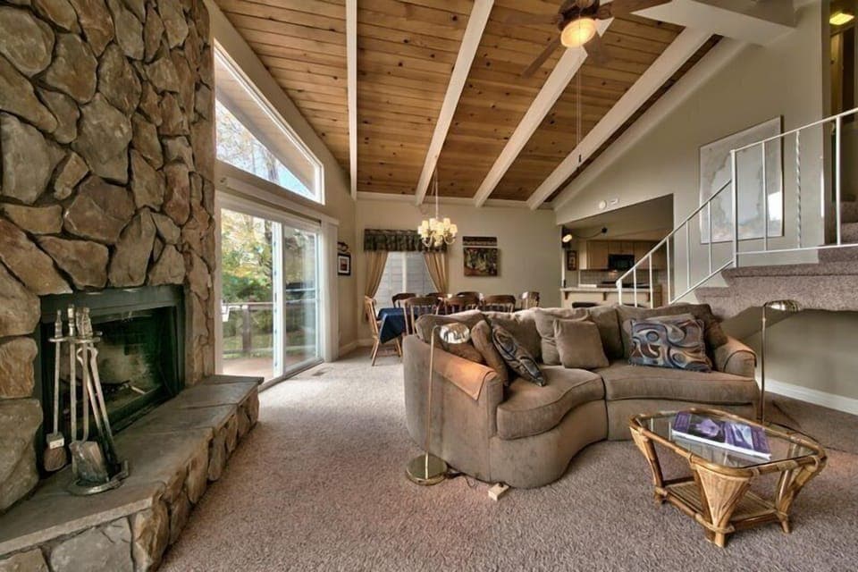 Vaulted Wood Ceilings for that Tahoe Feel