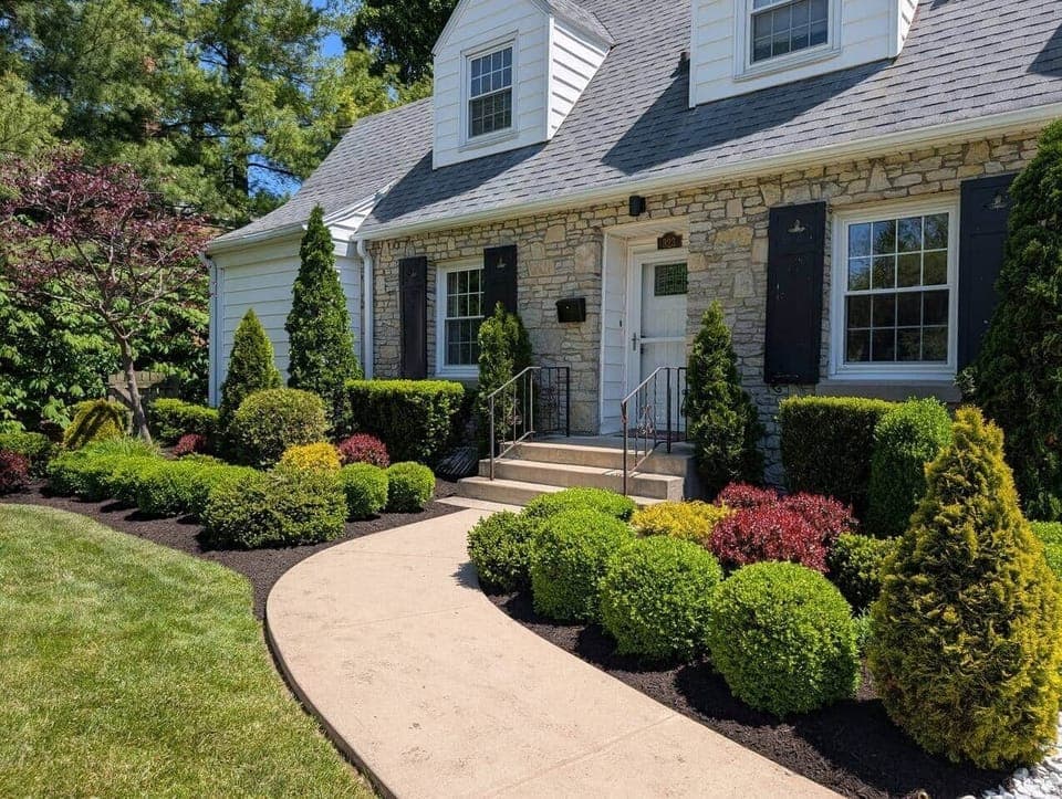 Exquisite landscaping 