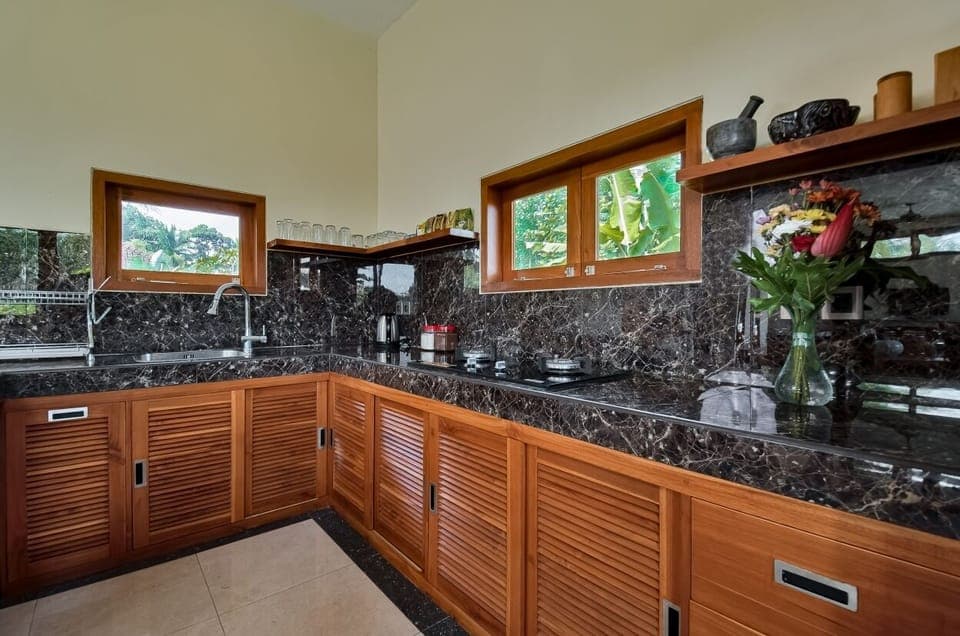 Villa, Valley View | Private kitchen | Shared fridge