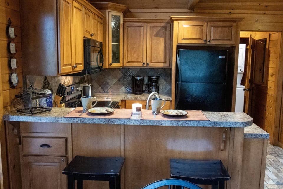 More seating at the counter.