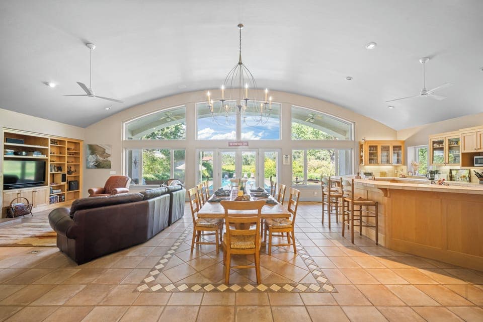 Spacious open floor plan bathed in natural light.