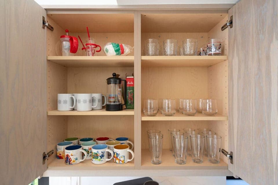 Everything in its place — so you can focus on relaxing.