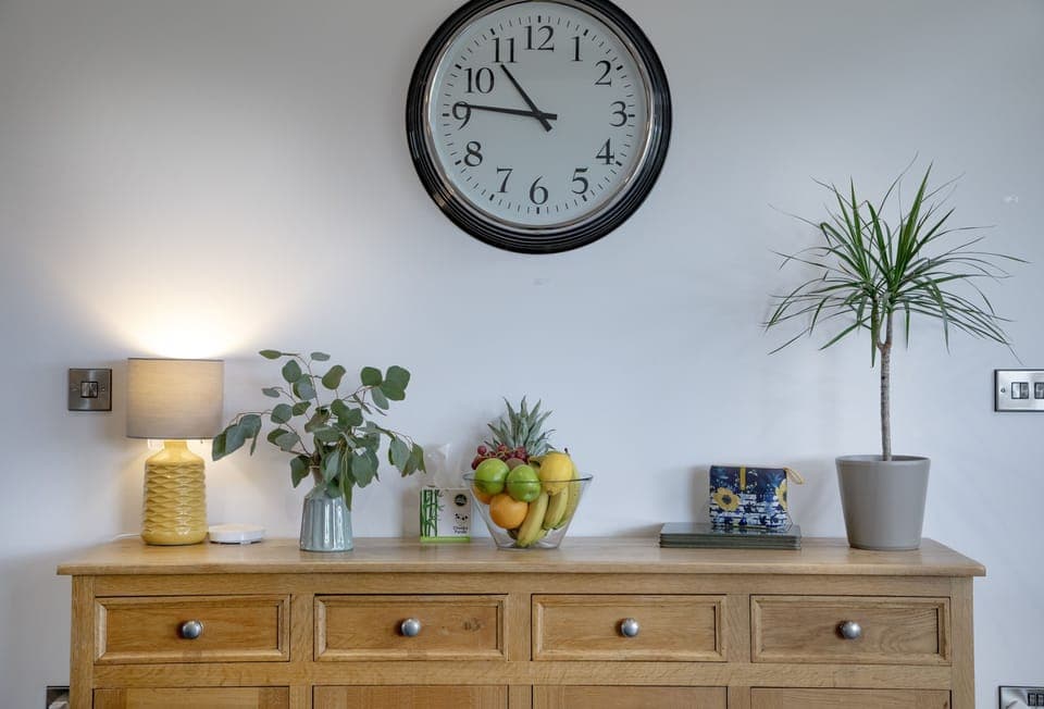 Great Ash Barn, Crediton: Ground floor. Beautiful finishing touches to create a warm homely feel