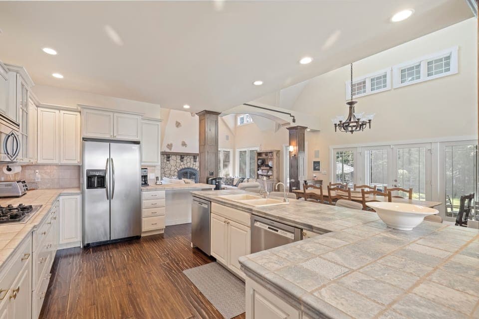 Main-floor kitchen for easy access and seamless entertaining.