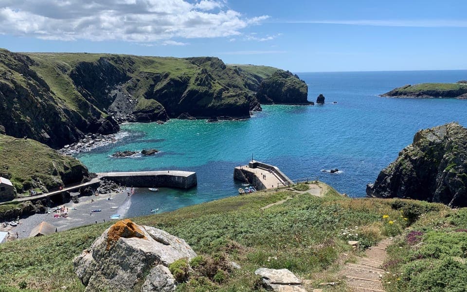 Mullion harbour nearby - local area