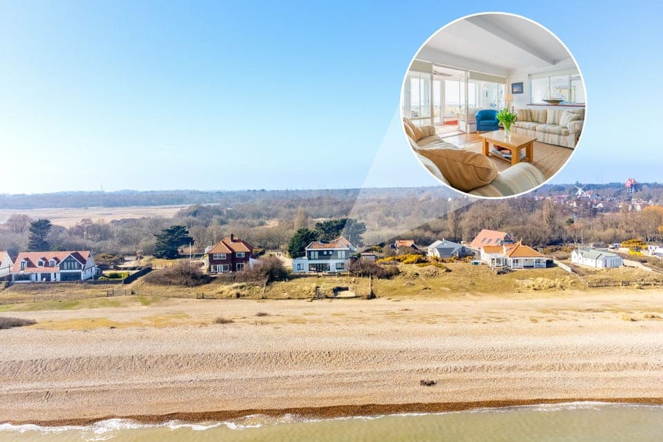 Chicoutimi, Thorpeness: Sea and beach views