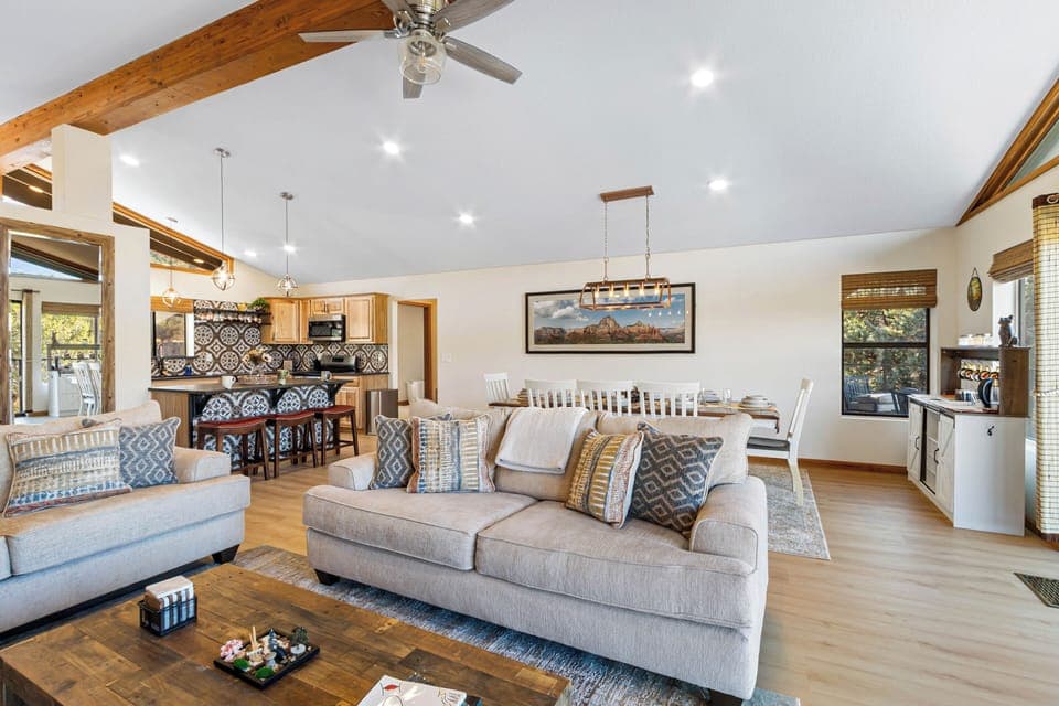 Open floor plan