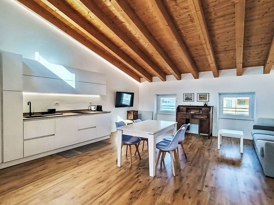 Interior Design, Wood, Flooring, Ceiling, Floor, Room, Furniture, Lighting, Wood Stain, Hardwood