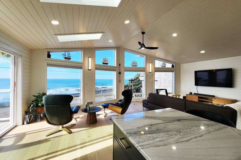 Beautiful ocean views from Mermaid's Perch!