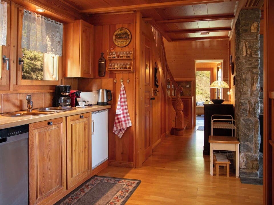 Wood, Furniture, Interior Design, Flooring, Wood Stain, Floor, Cabinetry, Kitchen, Room, Hardwood