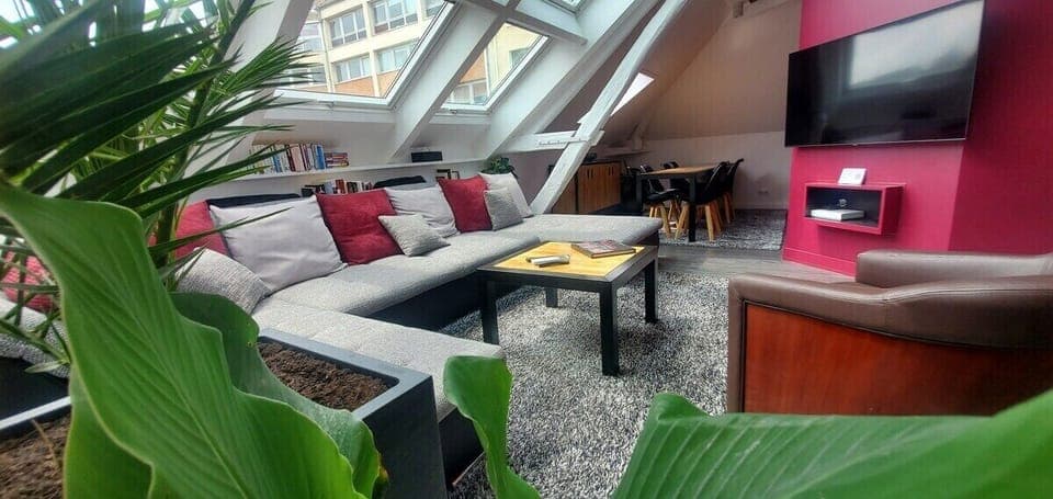 General view of the living room