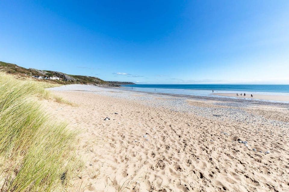 On the beach, scuba diving, windsurfing