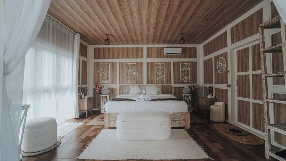 Deluxe Villa, Air conditioning, River View | Free minibar items, desk, blackout drapes, free WiFi