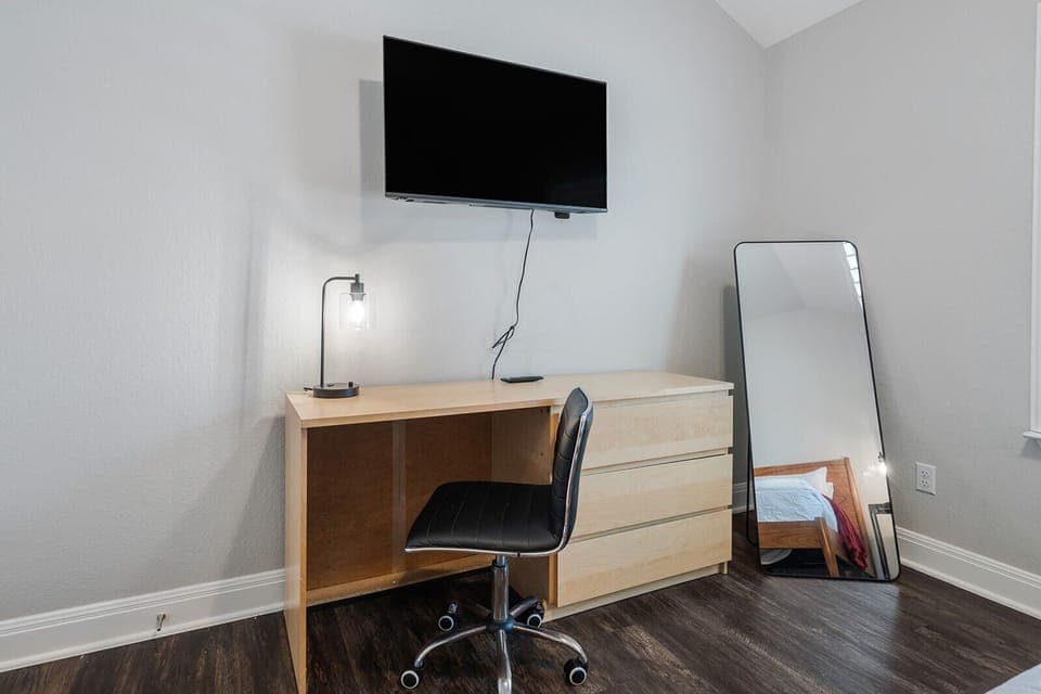 “Entertainment essentials in a stylish setup — perfect for laid-back evenings.”   (Modern design meets playful comfort)