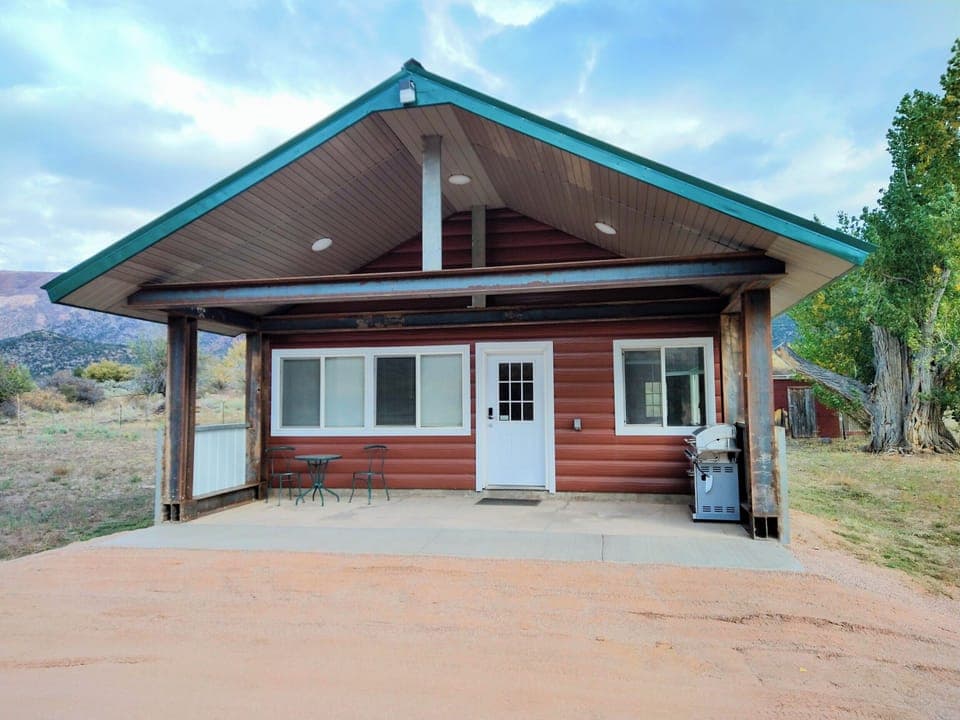 Front of cabin
