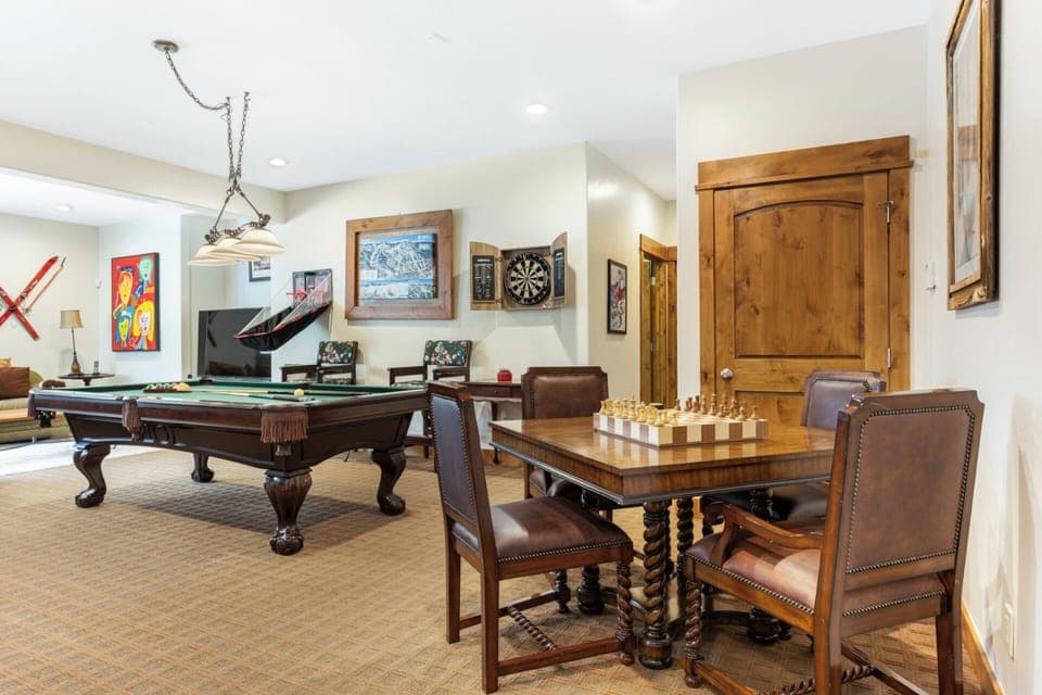 Game Room with Pool Table, Darts, & More!