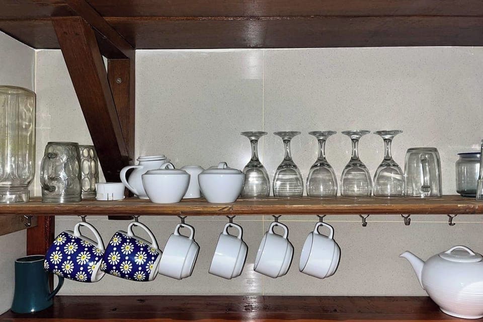 Villa, 2 Bedrooms, Pool View | Private kitchen | Microwave