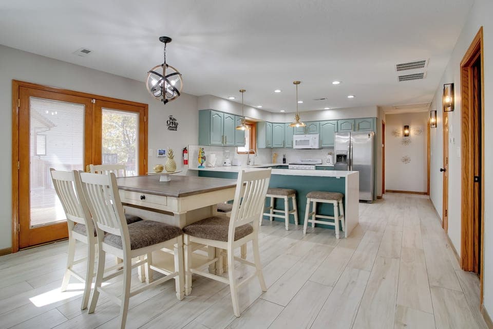 Dining Area | Free WiFi | 2-Story Home