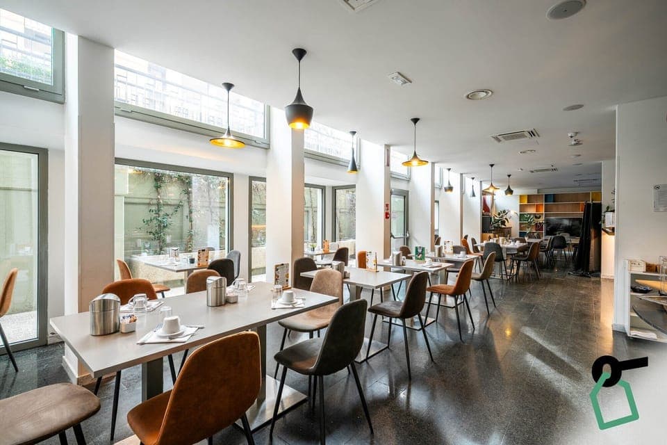 Daily buffet breakfast (EUR 17 per person)