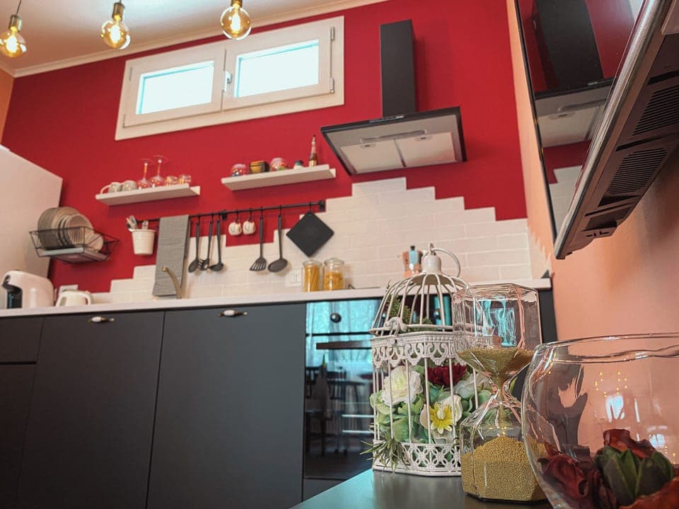 Standard Apartment | Private kitchen | Full-size fridge, oven, stovetop, espresso maker