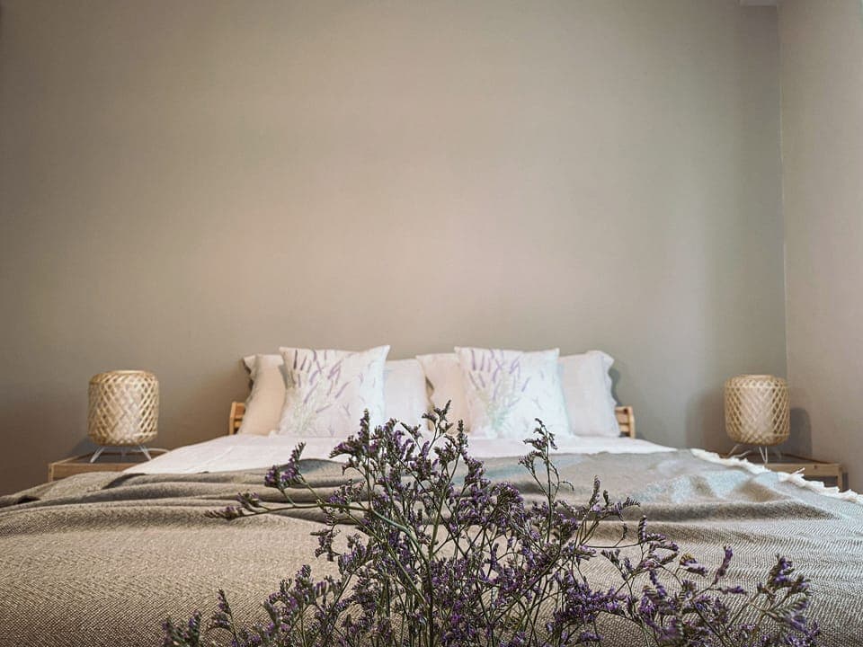 Standard Apartment | Premium bedding, down comforters, memory foam beds, minibar