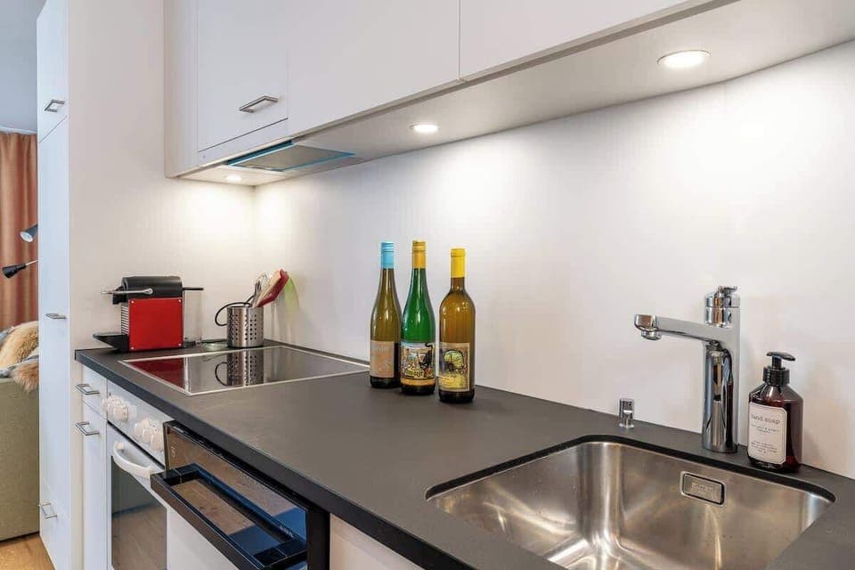 Fully equipped modern kitchen…