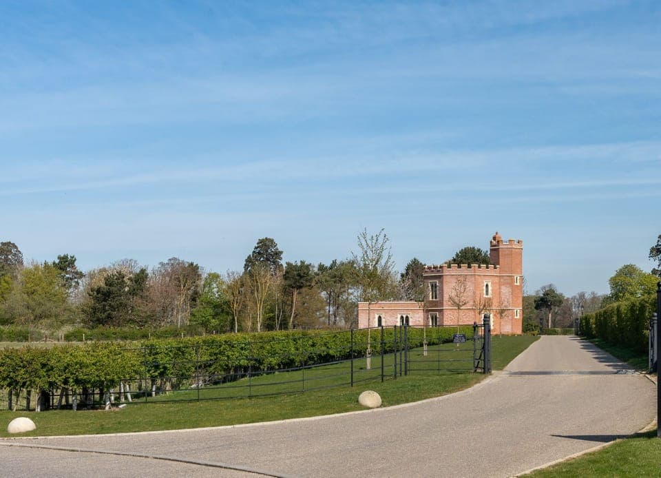 The driveway to Priory Lodge, Essex