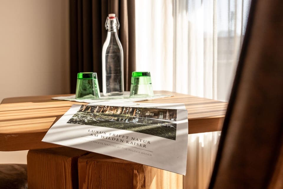 Flat-screen TV, books