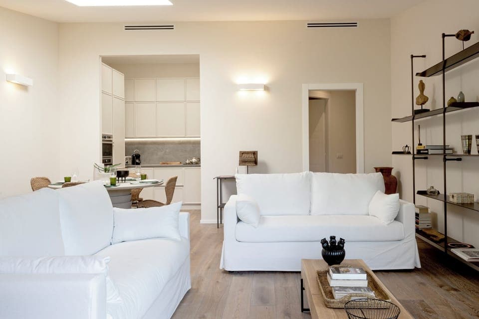 Apartment, 2 Bedrooms, Garden View | Living area