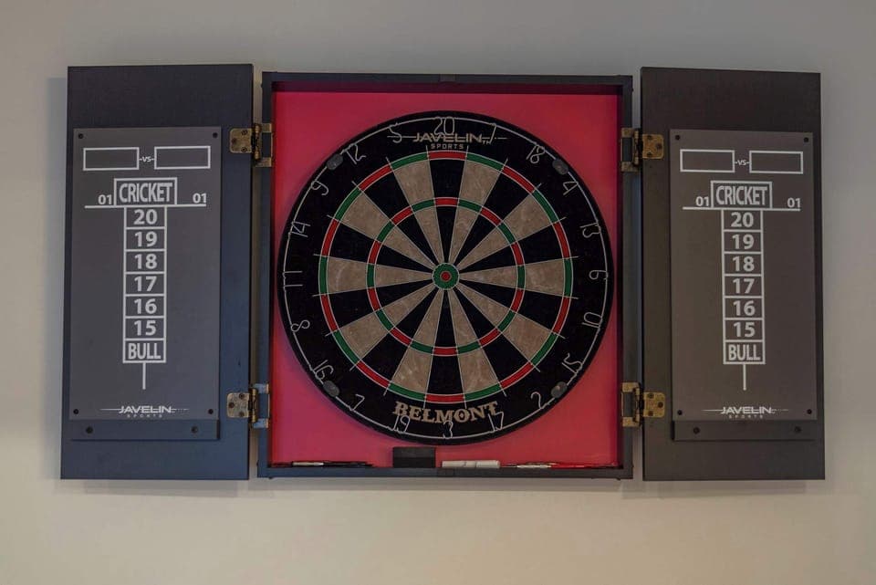 Step up, take your shot, and see who’s got the best aim! This darts setup is all about laughs, bragging rights, and maybe a little playful trash talk.