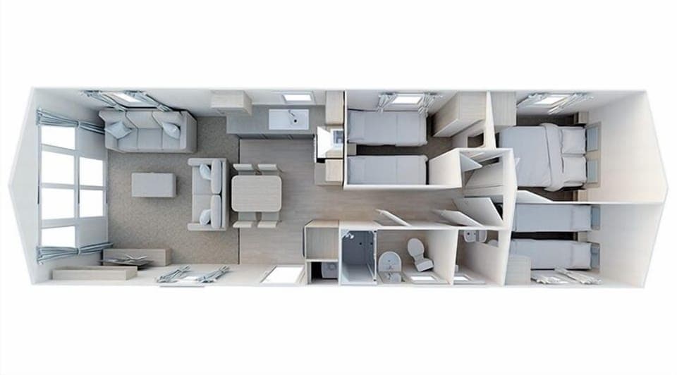 Floor plan of rental 