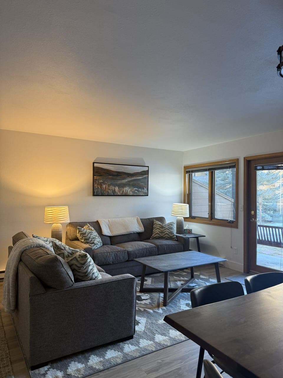 Living Room Sleeper Sofa and Loveseat