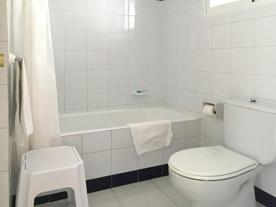 Studio, Balcony, Sea View | Bathroom