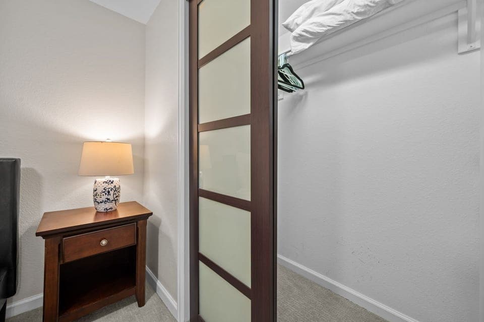 Spacious closet