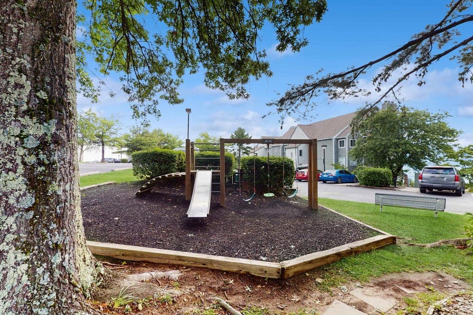Playground paradise awaits. A fun-filled outdoor area, perfect for kids to play and create lasting memories!