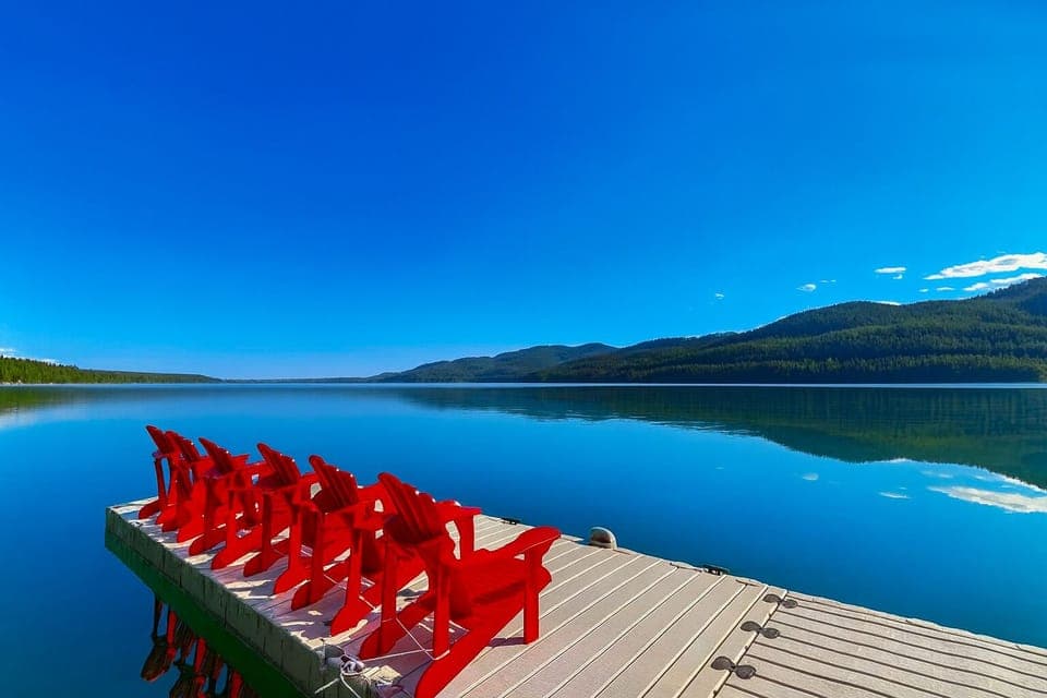 Sometimes, all you need is a quiet dock, a still lake. Good for the soul.