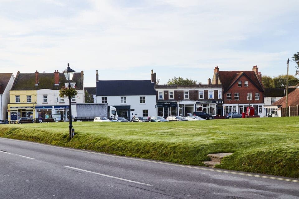 The lovely village centre