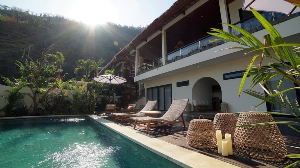 Villa Aman Amed Lima at Sunrise