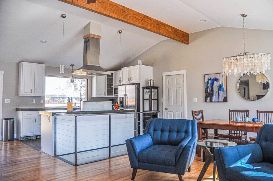Main upper living space