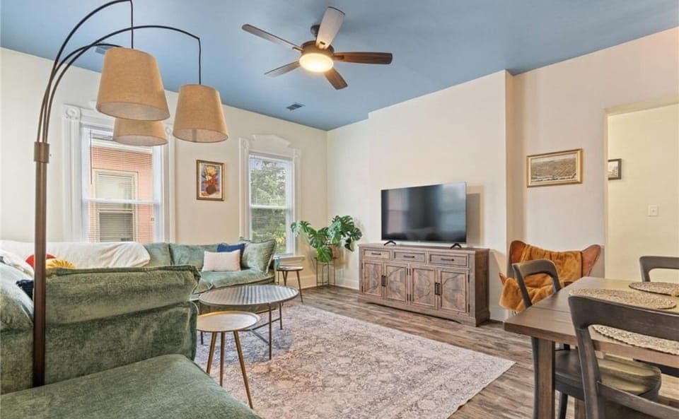 Smart TV in living room 