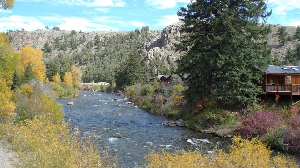Up river view