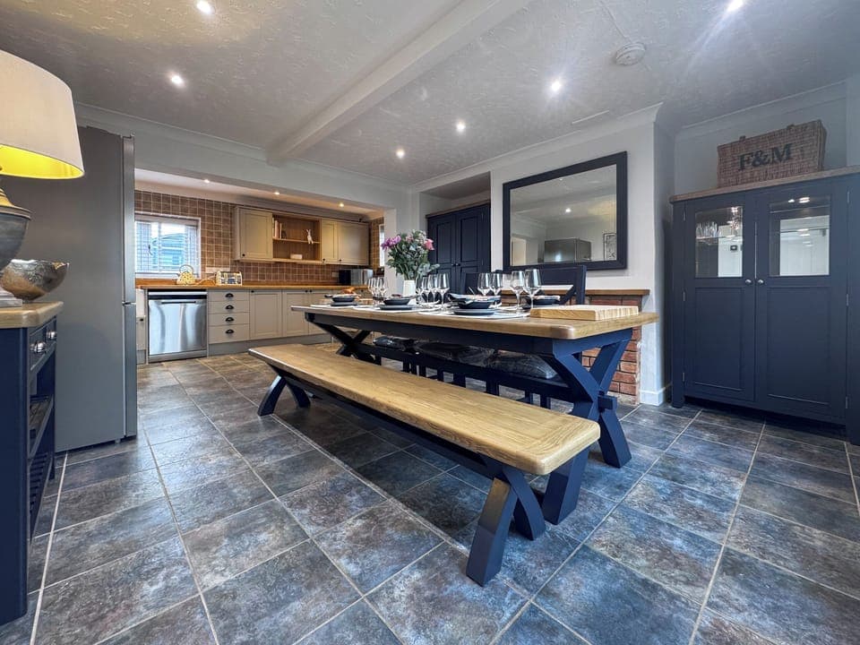 Kitchen/diner | Hill House - Lilac Retreats, King&rsquo;s Lynn