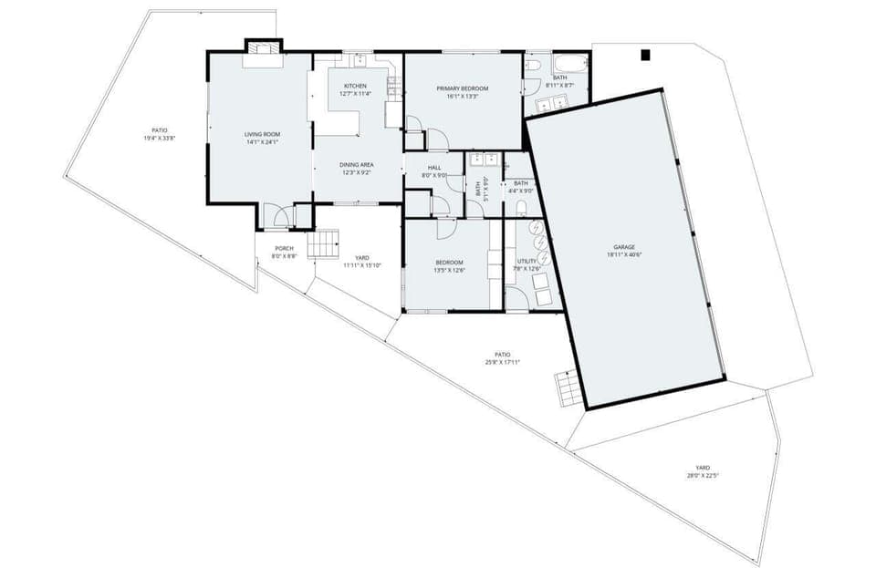 Detailed floor plan for easy visualization of the unit’s layout and room flow.