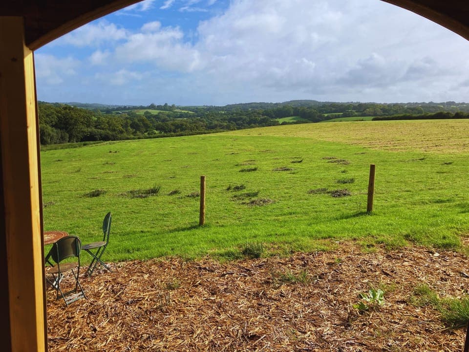 Breathtaking views of the rolling Devon Hills