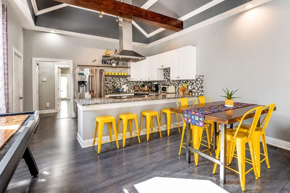Living Room and Kitchen