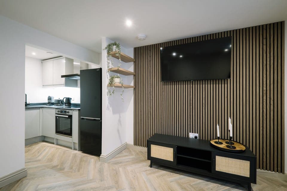 Apartment, 1 Bedroom | Living area