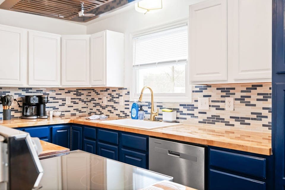 Cook, gather, and enjoy in this modern, spacious kitchen