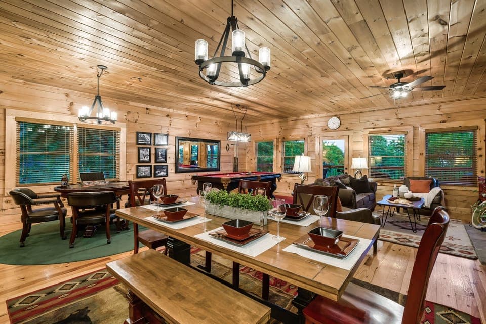 Room to spread out and enjoy each other's company