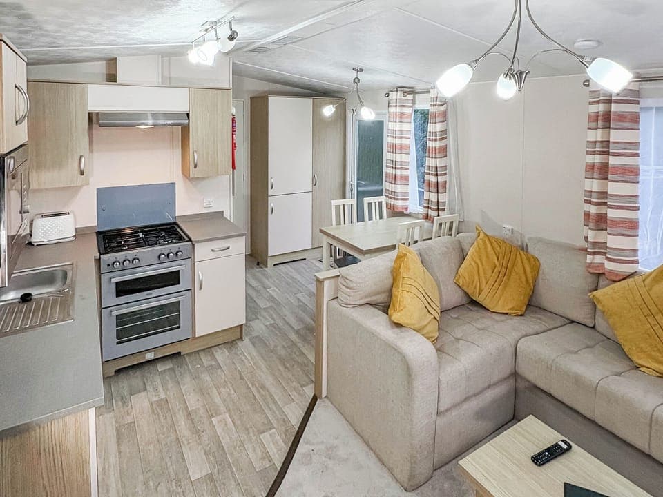 Open plan living space | Wensleydale Retreat - Leyburn Caravan Park, Leyburn